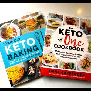 2 NEW Keto Cookbooks: “Keto for One” and “Everyday Keto Baking”